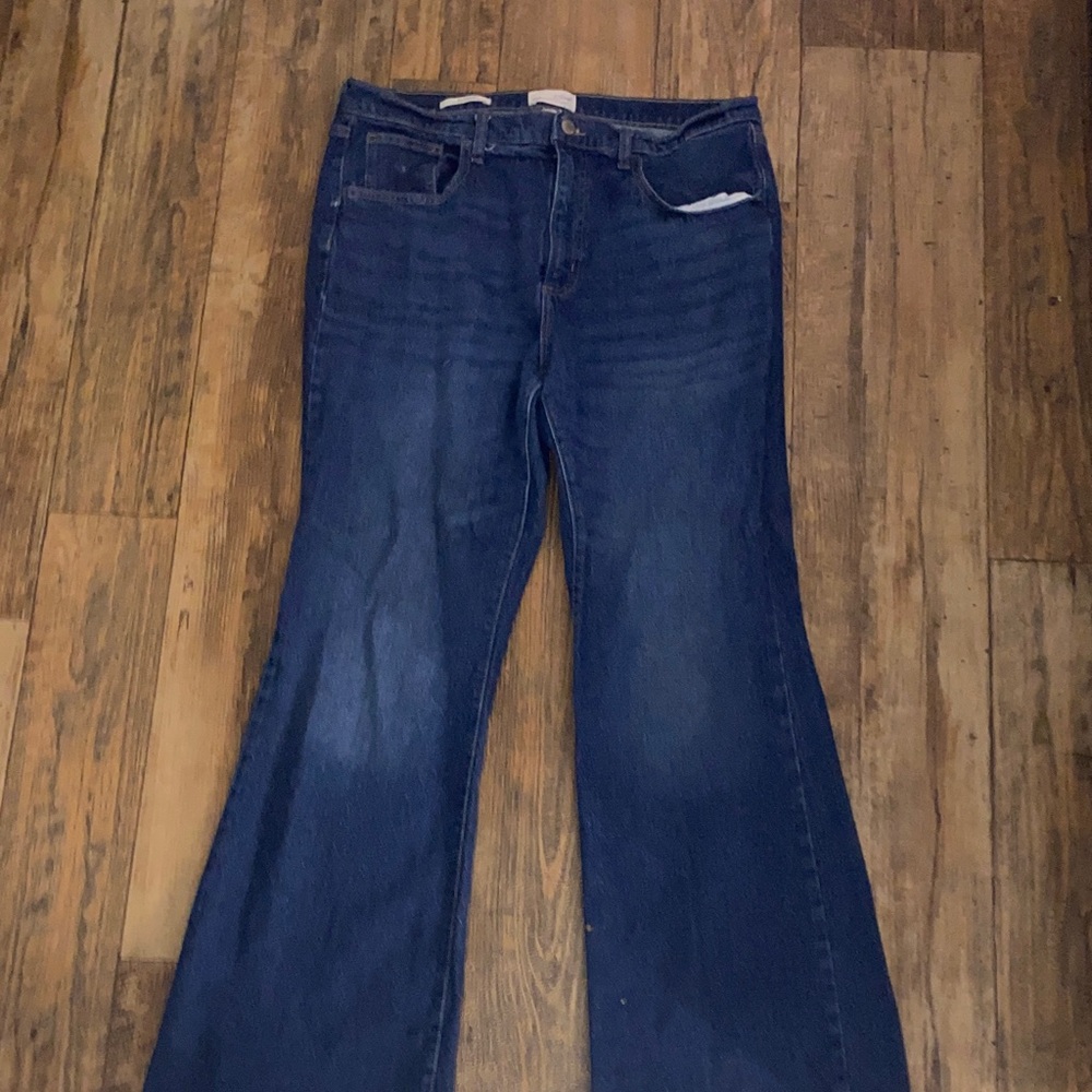 Universal Thread Dark Blue Flare Jeans